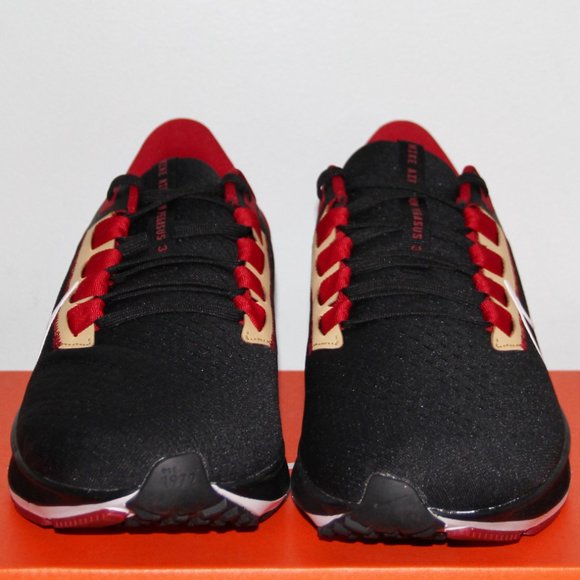 Nike Air Zoom Pegasus 38 San Francisco 49ers Football Mens 14 - Picture 4 of 9